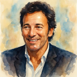 Bruce Springsteen portrait
