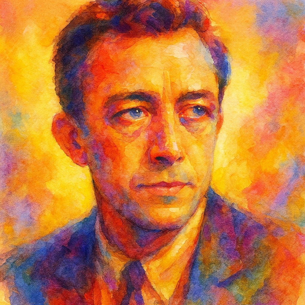 Portrait of Albert Camus