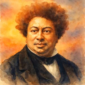 French writer Alexandre Dumas who helped shape the genre of the historical novel