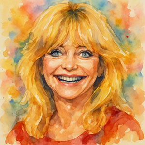 Portrait of Goldie Hawn