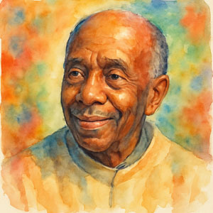 Portrait of Howard Thurman