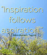 Tagore on inspiration