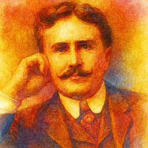 Portrait of O. Henry, American short story writer