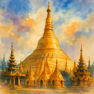 Shwedagon: Golden Pagoda of Myanmar