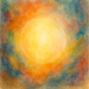 Soft radiant watercolor symbolizing honesty and truth