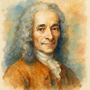Portrait of Voltaire